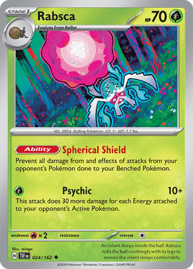 Temporal Forces - 024/162 - Rabsca - Losse Pokemon kaartem Kopen - LuiopZondag TCG Store Assen