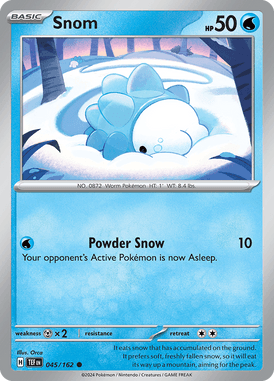 Temporal Forces - 045/162 - Snom - Losse Pokemon kaartem Kopen - LuiopZondag TCG Store Assen