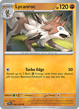 Temporal Forces - 090/162 - Lycanroc - Losse Pokemon kaarten Kopen - LuiopZondag TCG Store Assen