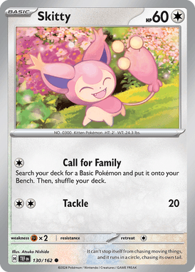 Temporal Forces - 130/162 - Skitty - Losse Pokemon kaarten Kopen - LuiopZondag TCG Store Assen