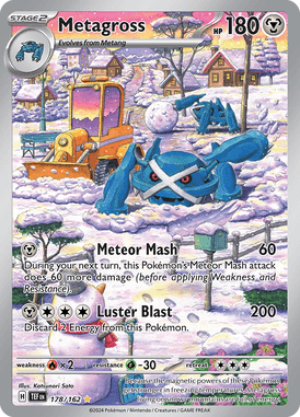 Temporal Forces - 178/162 - Metagross - Losse Pokemon kaarten Kopen - LuiopZondag TCG Store Assen