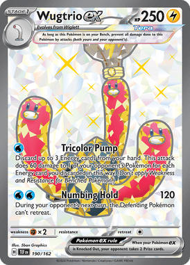 Temporal Forces - 190/162 - Wugtrio ex - Losse Pokemon kaarten Kopen - LuiopZondag TCG Store Assen

