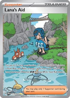 Twilight Masquerade - 219/167 - Lana's Aid - Losse Pokemon Kopen - LuiopZondag TCG Store Assen
