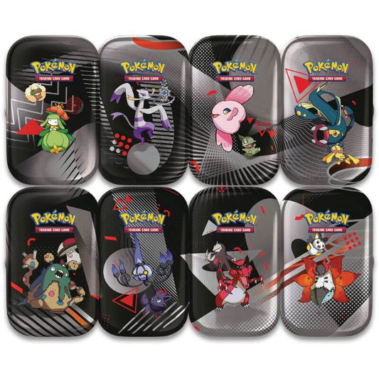 Black Bolt & White Flare Mini Tin Luiopzondag.nl