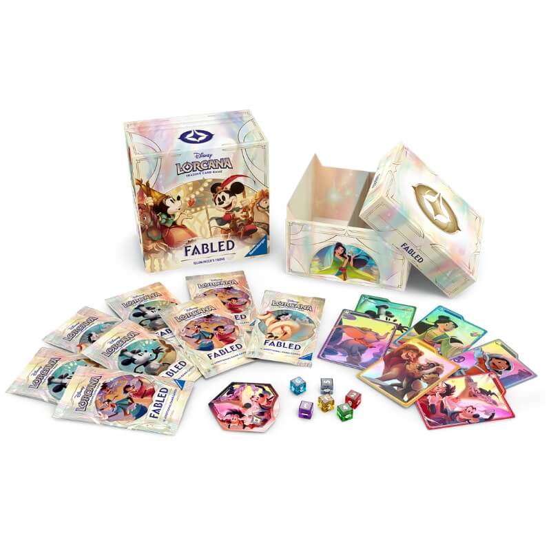 fabled illumineers trove inhoud disney lorcana Luiopzondag.nl